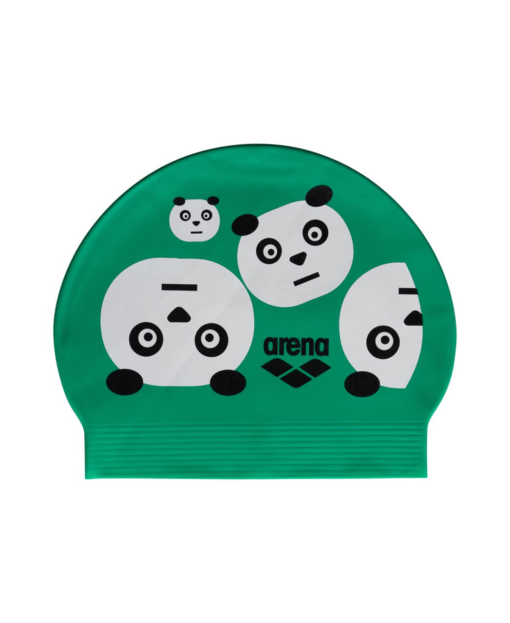 Latex Fitness Swim Cap with Reinforced Edge