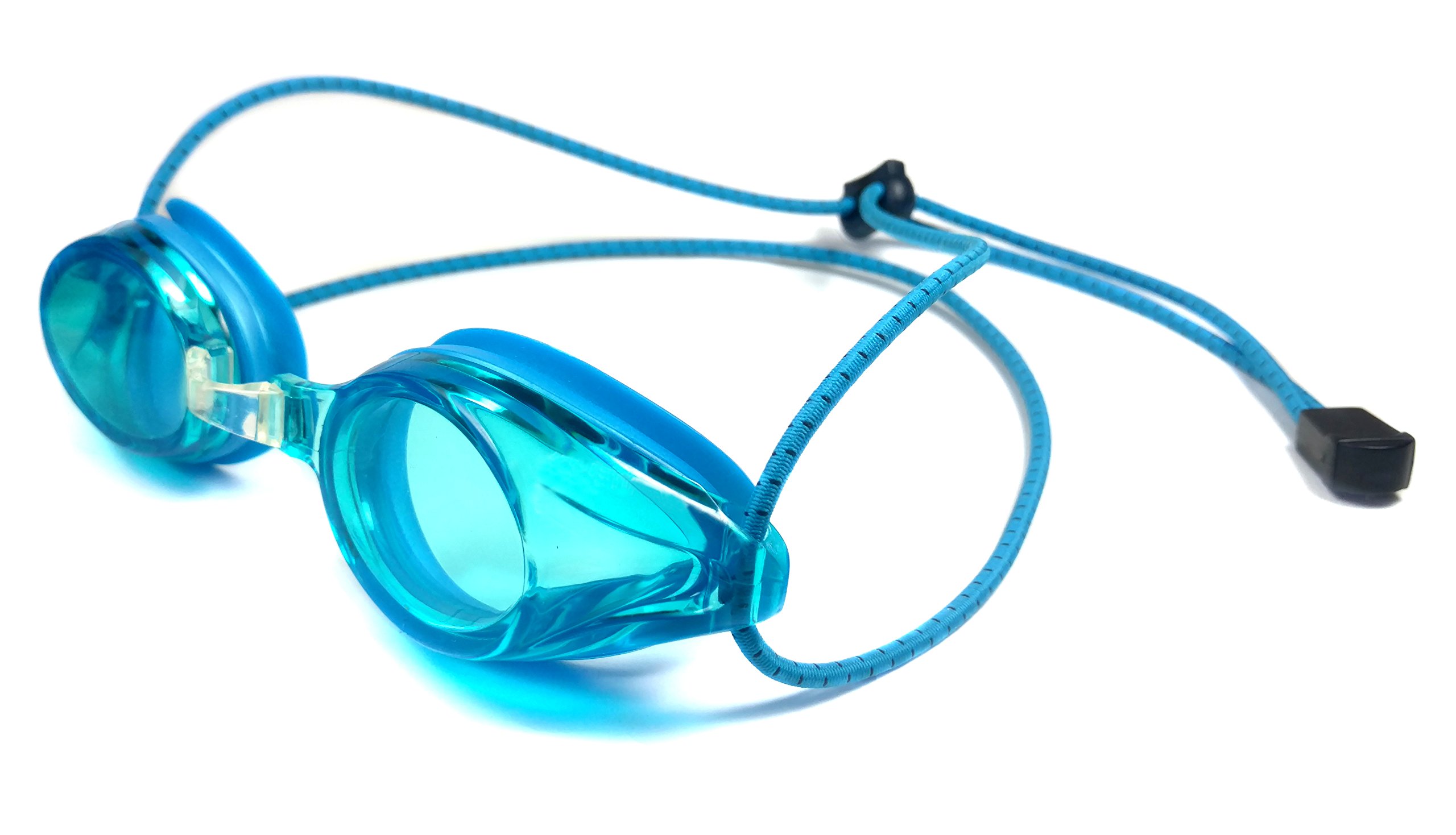 Racing Swim Goggles with Bungee Strap